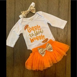 Baby Girls Thanksgiving Set